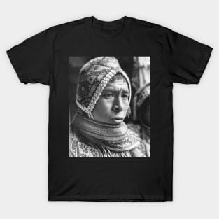 Portrait of Peruvian from Pisac T-Shirt